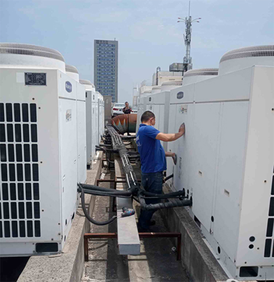 淮阴中央空调制热和不制冷系统维修方法